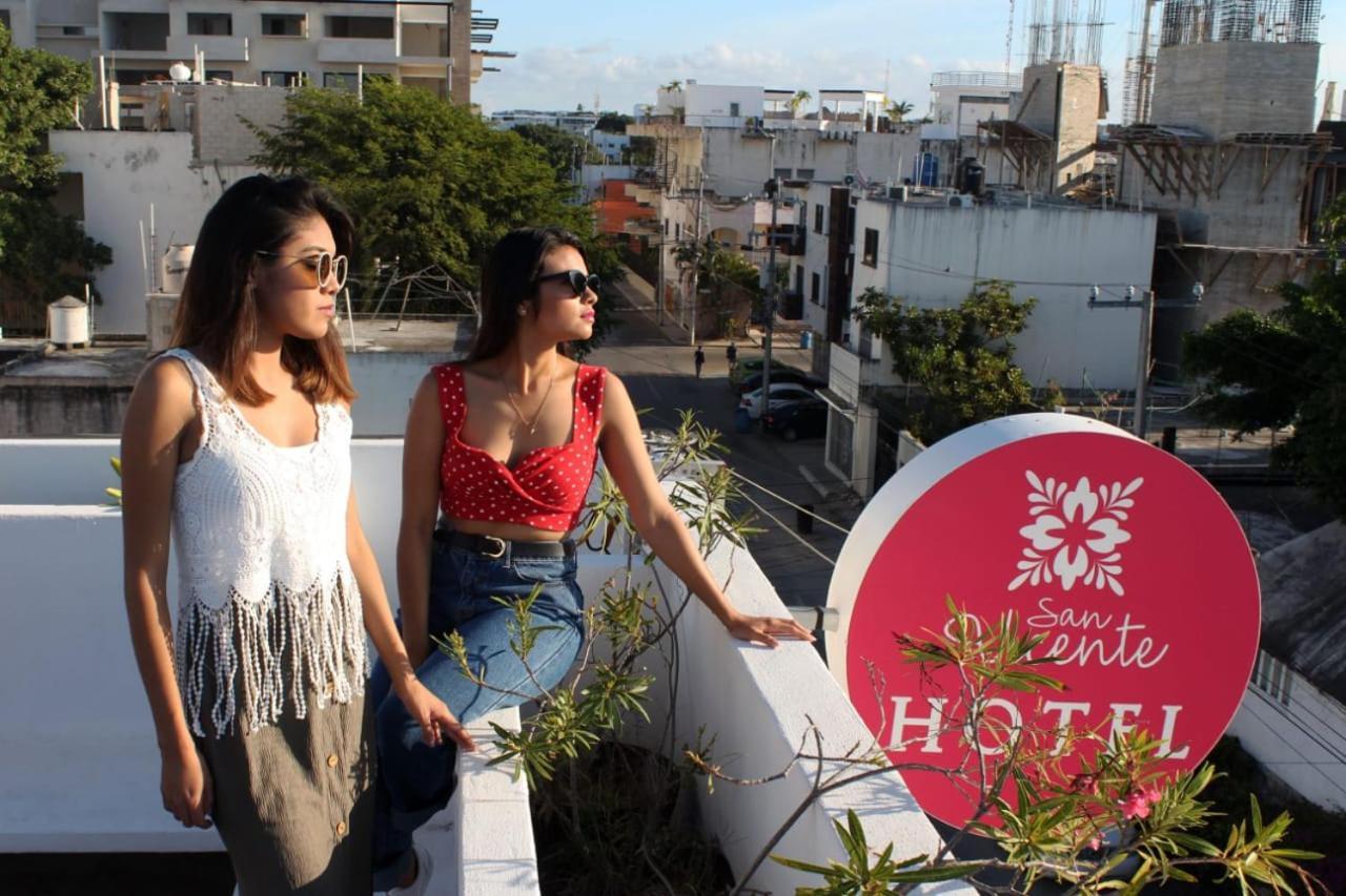 Hotel San Vicente プレヤデルカーメン エクステリア 写真